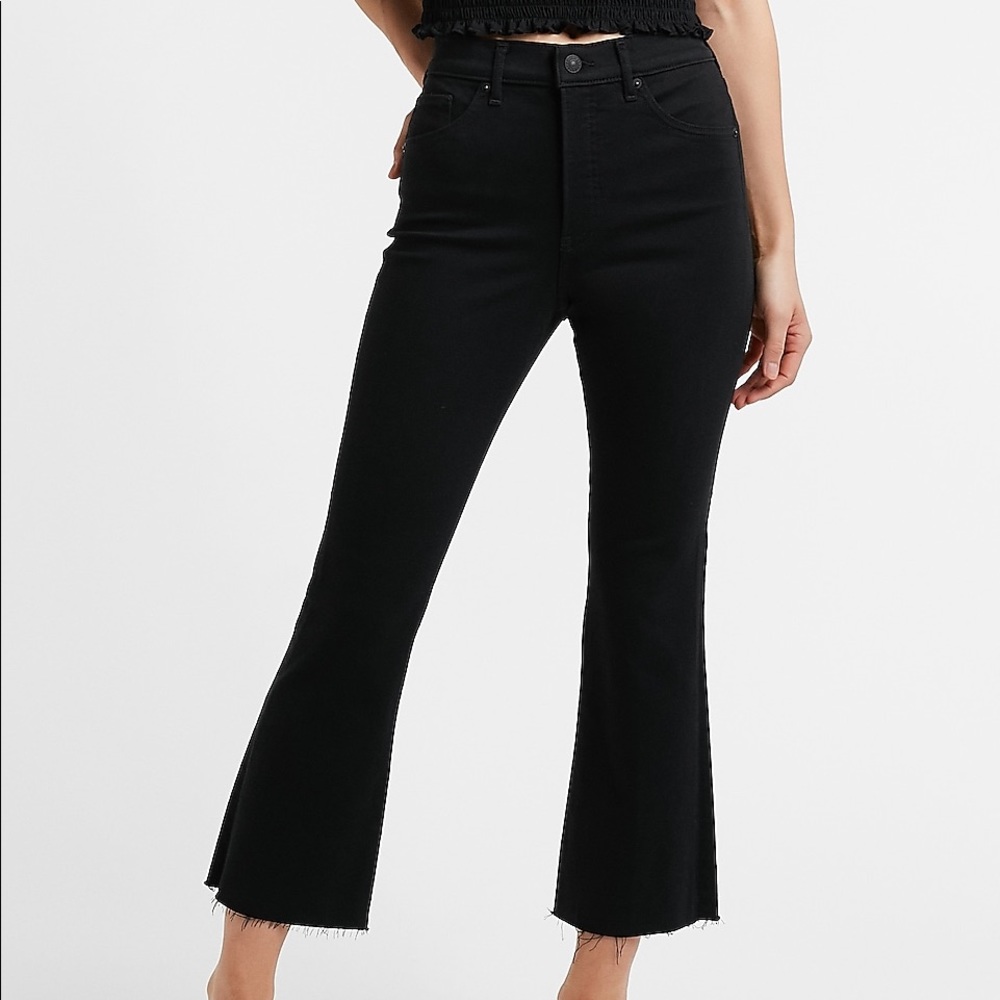 Women’s Express Wide Leg Crop Jeans